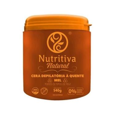 Imagem de Cera Depilatória Nutritiva Natural Mel - 540g