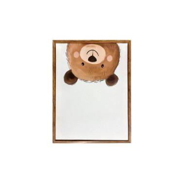 Imagem de Quadro Decorativo Laço Bebê 40x30 cm - LACO BEBE, 30X40, URSO PONTA CA