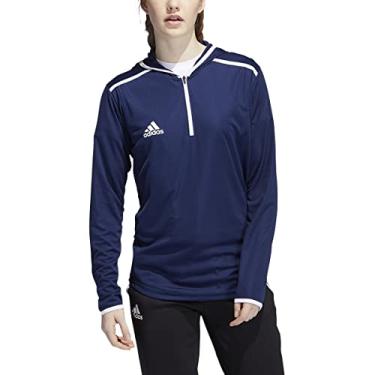 Imagem de adidas Team Issue Camiseta feminina de manga comprida com capuz GG