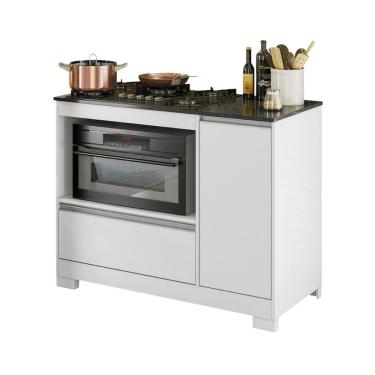 Imagem de Balcao para Cooktop NT 3050 -  5 Bocas 1 Porta 1 Gavetao 110cm - Notavel