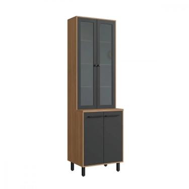 Imagem de Balcao de Cozinha Havana - MDP 2 Portas e 4 Prateleiras - Casamia