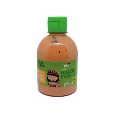 Imagem de Tinta Guache Escolar Pet 250ml Com Aplicador Piratininga Bege