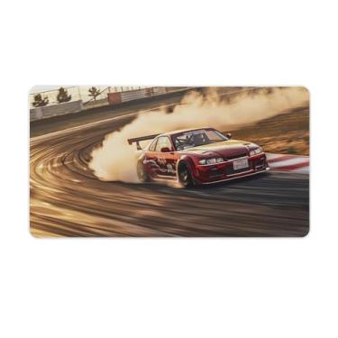 Imagem de FoRes JDM Tapetes de mouse para jogos grandes Drift Car S15 Japão JDM Tapete de mesa de carro base de borracha antiderrapante acessórios de computador suprimentos para escritório casa 40 x 75 cm