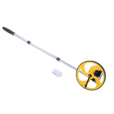 Imagem de YWBL-WH Roda de Medição de 8 Polegadas, Pólo Telescópico Ajustável, Uma Chave Redefinida Com Faixa de 0-9999,9 M para Profissionais de Imóveis de Paisagismo de Construção