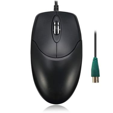 Imagem de Adesso Mouse óptico de rolagem PS/2 de 3 botões para desktop, preto