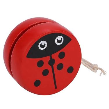 Imagem de Generic Brinquedo de Bola Yoyo de Madeira Bonito, Ferramenta Educacional Inicial Durável para Crianças, ótima Ideia de Presente, Design Colorido (Tipo B)