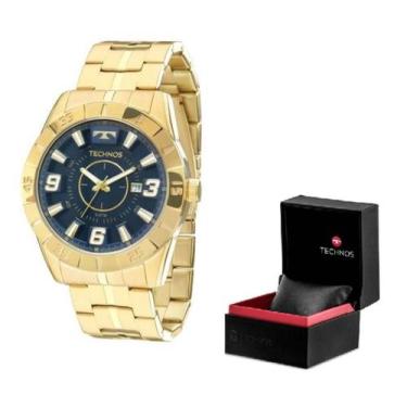 Imagem de Relógio Masculino Technos Analógico a prova dgua 2115KYZ/4A com 1 ano 