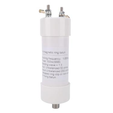 Imagem de EBTOOLS Antena Balun 1:4, Antena de Rádio de Ondas Curtas de 500W, Frequência Total de 1MHz a 56MHz, 50Ω Desequilibrado a 200Ω Balanceado, HF Balun para DIY