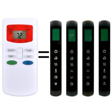 Imagem de RETROSUN Controle remoto de substituição para lareira elétrica HHT Simplifire SF-ALL40-BK SF-ALL48-BK SF-ALL60-BK SF-ALL84-BK SF-ALLP50-BK SF-ALLP60-BK SF-ALLP72-BK SF-SC43-BK SF-SC55-BK SF-SC78-BK