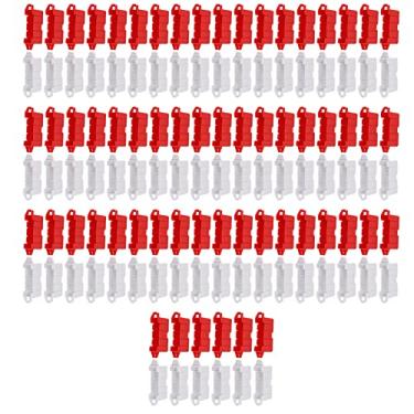 Imagem de Cocoarm 120PCS Barreiras de Corrida de Deriva RC Barreiras de Pista de Corrida DIY Blocos de Pista de Deriva Leves e Duráveis de Plástico Universal para Carros de Controle Remoto