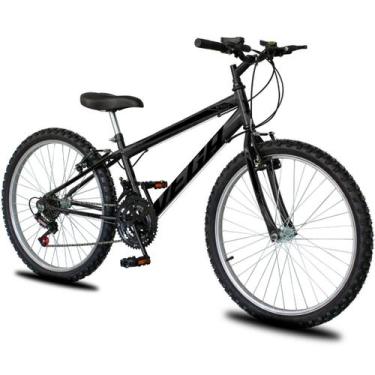 Imagem de Bicicleta Aço Vega Sport Aro 24 18 Marchas Passeio Freio V-Brake Uniss