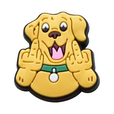 Imagem de Charms De PVC Para Calçados De Crianças Com Animais Fofos, Pato, Gato,