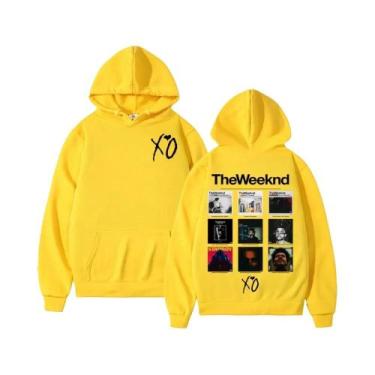 Imagem de Moletom Unissex Com Estampa Da Capa Do Álbum the Weeknd, Moda Hip Hop,