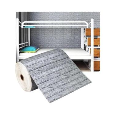 Imagem de Papel De Parede 3D Autoadesivo Impermeável De Espuma Antiga 70cmx10m P