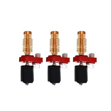 Imagem de Kit Hotend atualizado, compatível com Flashforge Adventurer 5M/5M Pro, kit de bico AD5M com bloco de aquecimento cerâmico e bico de aço duro(444)