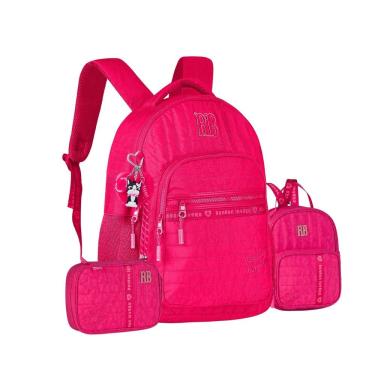 Imagem de Mochila Costas Lancheira Estojo Box Rebecca Bonbon Juvenil