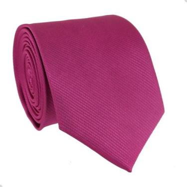 Imagem de Kit 7 Gravatas Masculina Premium Várias Cores Padrinhos - Gravata Slim