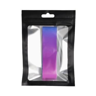 Imagem de Vaveren Protetor de borda para raquete de pickleball, acessório para raquete de pickleball, fita protetora autoadesiva para jogos, atividades em equipe e, Violeta Azul