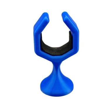 Imagem de Dynwave Apoio de mão para taco de bilhar, suporte para taco de sinuca, leve, para substituição de luvas, acessório de sinuca, design ergonômico e, Azul