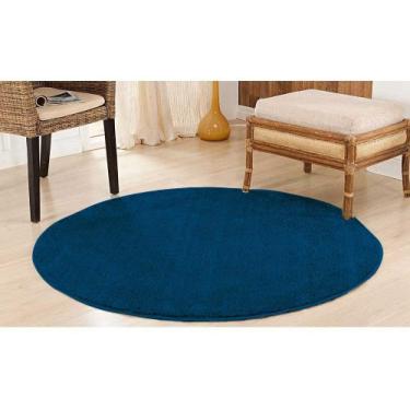 Imagem de Tapete redondo 2x2 100% antiderrapante não risca o piso pelo super mac