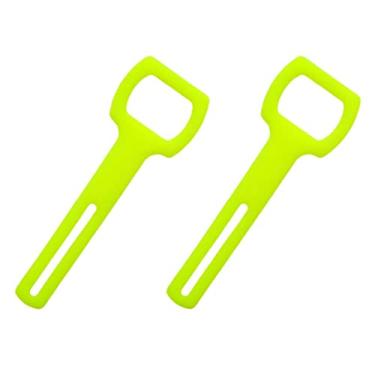 Imagem de Lljsszr 2 Tiras de Silicone para Fixação Do Segundo Estágio Do Regulador de Mergulho, Amarelo