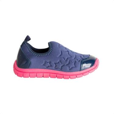 Imagem de Tênis Jump Kids Baby Star Azul Marinho E Pink, Marinho, Navy blue, 20