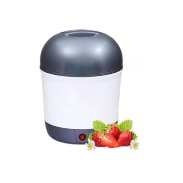 Imagem de Iogurteira Elétrica Bivolt 1L Compacta - Prepare Iogurte Caseiro Saudável Fácil de Usar e Limpar