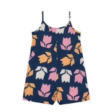 Imagem de Macacão Infantil Menina De Flor Brandili-Feminino