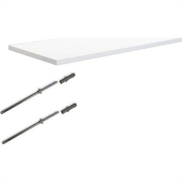 Imagem de Prateleira Multiivisao Suporte Invisivel 25X 80 Branca Pbs-2580-Uv-Br 