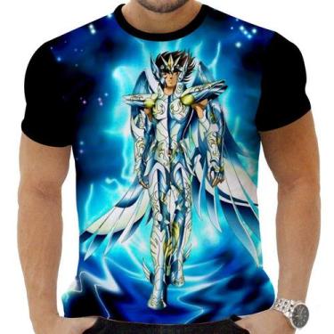Imagem de Camiseta Camisa Personalizada Anime Cavaleiros do Zodíaco 22 - Zahir S