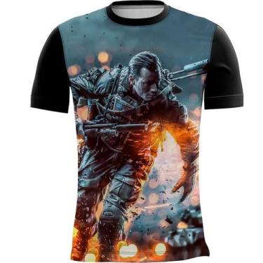 Imagem de Camiseta Personalizada Battle Field Estratégia Guerra 7 - OBDS, INF 4