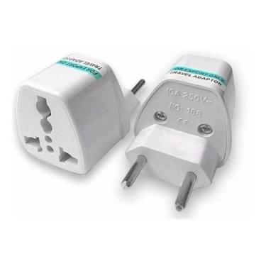 Imagem de Adaptador Tomada Universal Padrão Europeu Uk Para Brasil - Js Technolo