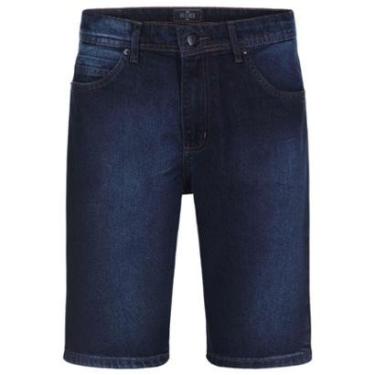 Imagem de Bermuda Jeans Masculina Comfort Premium Vilejack VMBP0055 Cor:;Tamanho:36-Masculino