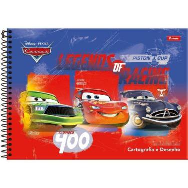 Imagem de Caderno Cartografia e Desenho Milimetrado Capa Flexível 275x200mm 80 F