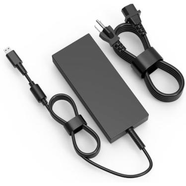 Imagem de Carregador portátil de ponta USB 240W compatível com MSI Stealth 16 A16 17 AI Studio A13V A13VG A13VF A13VE A13VH A13VI A1VHG A3HVG Stealth GS77 Raider GE66 GE76 11UH 11UE Adaptador fuente de