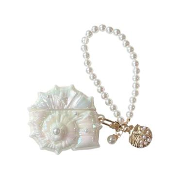 Imagem de GCVXRUD Capa para Airpods 4, linda e interessante capa protetora para fones de ouvido 3D com glitter 3D para AirPods 4 para meninas e mulheres