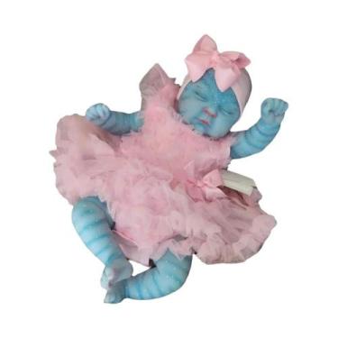 Imagem de Boneca Reborn Realista À Prova d'Água De 19 Polegadas NPK Peaches Avat