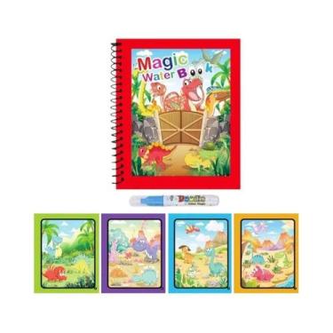 Imagem de Livro Mágico De Pintura Com Aquarela Para Crianças Com Caneta De Água 