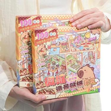 Imagem de Adesivos 3D De Casas Com 50 Cenas Para Meninas, Brinquedos De Paisagen