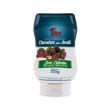 Imagem de Calda de Chocolate com Avelã Zero Açúcar e Sódio - Mrs. Taste 335g
