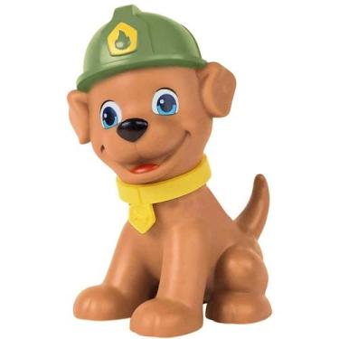 Imagem de Brinquedo Boneco Esquadrão Pet Cachorrinho Profissões 25cm em Vinil - 