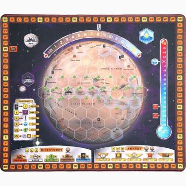 Imagem de Tapetes de silicone para jogos de cartas da família Terraforming Mars 