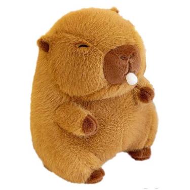 Imagem de Capivara De Pelúcia Tamanho Pequeno 24Cm X 18Cm