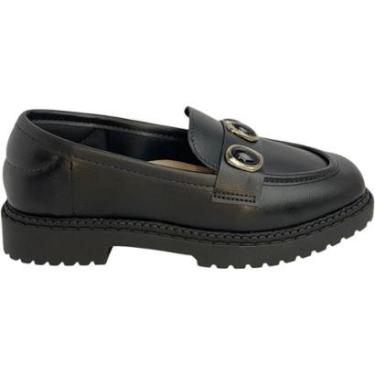 Imagem de Sapato Mocassim Tratorado Moleca Feminino Casual Leve-Feminino