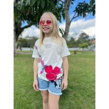 Imagem de Blusa Minnie Sunday Bolsinha Minnie Animê-Feminino