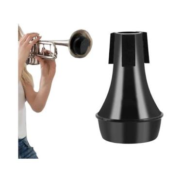 Imagem de Surdina De Trompete Para Iniciantes Com Redução De Ruído, Leve, Prátic