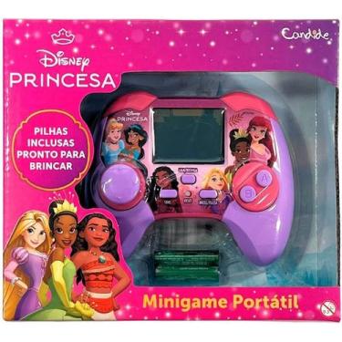 Imagem de Minigame Princesas Portatil Infantil + Pilhas Inclusas Candide