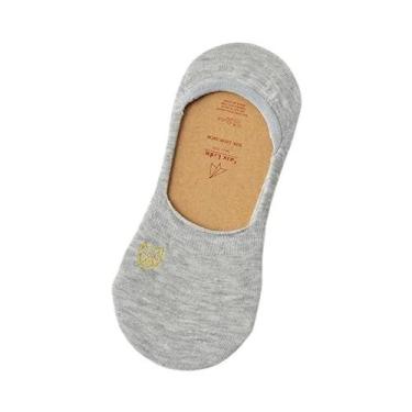 Imagem de Meias Invisíveis Finas De Silicone Com Grip Para O Verão Feminino, 1/3