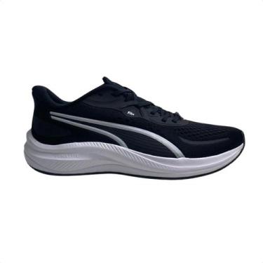 Imagem de Tênis Corrida Masculino Puma Skyrocket Lite 2 Preto, Black, White, Sil