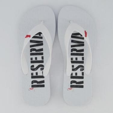 Imagem de Chinelo Reserva Stencil Branco-Masculino